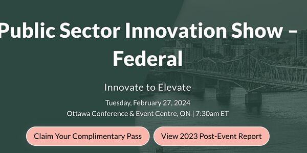 Public Sector Innovation Show – Federal