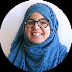 Photo of Headshot Fatima Sarah Khalid circle